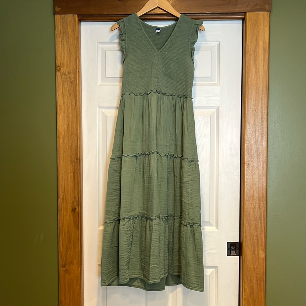 Sage Green Maxi Dress